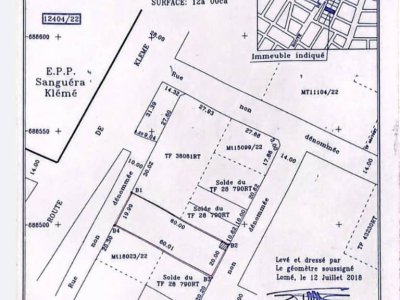 ZANGUERA KLEME : DEUX LOT COLLES A VENDRE